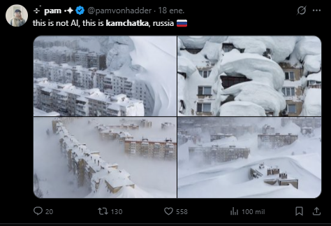 IA y las noticias falsas sobre Kamchatka: cuando ya no podemos creer en las imágenes IA y las noticias falsas sobre Kamchatka: cuando ya no podemos creer en las imágenes
