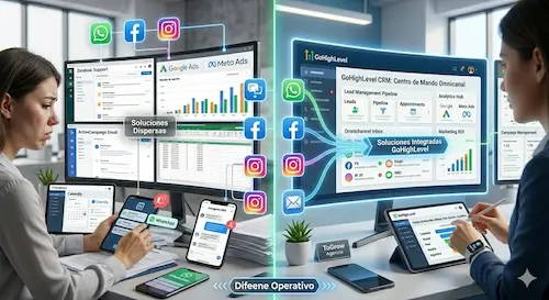 CRM en GoHighLevel