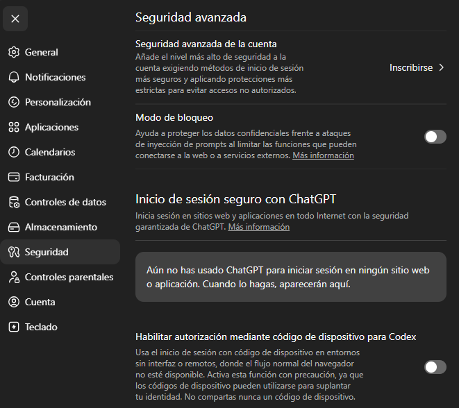Modo bloqueo de ChatGPT: qué es, cómo funciona y cómo puede cambiar la seguridad de la IA Modo bloqueo de ChatGPT