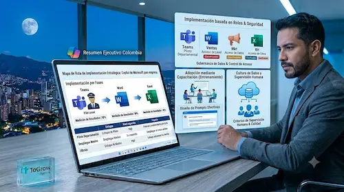 Copilot de Microsoft para empresa: automatiza Word, Excel y Teams con IA Copilot de Microsoft para empresa