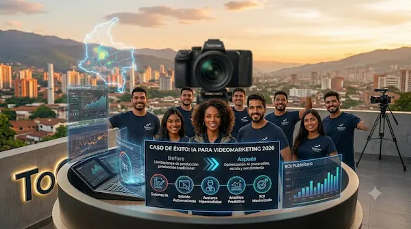 IA para videomarketing: herramientas que usan las marcas colombianas en 2026 La IA para videomarketing ha transformado radicalmente la forma en que las empresas