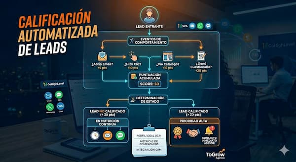 Automatización de workflows en GoHighLevel: crea flujos que trabajen por ti 24/7 automatización Gohighlevel