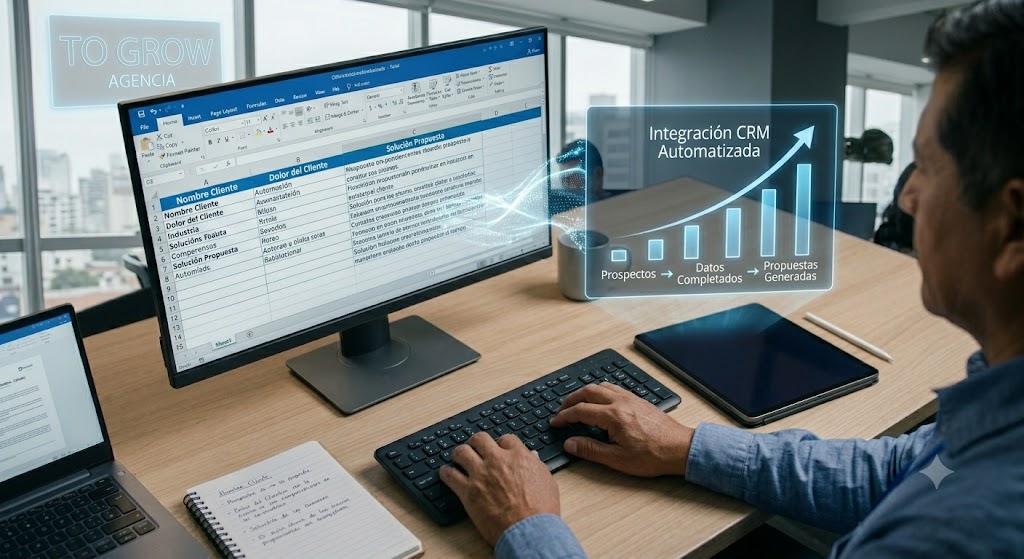 propuestas comerciales generadas por IA e integración CRM