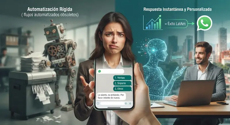 Chatbot WhatsApp Business con IA: califica y agenda leads Chatbot WhatsApp Business con IA para empresas
