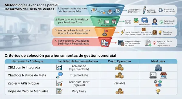 Seguimiento comercial automatizado