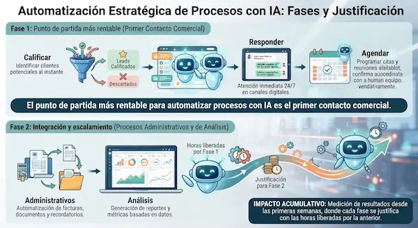 Automatizar procesos con IA: qué delegar en tu empresa automatizar procesos con ia final