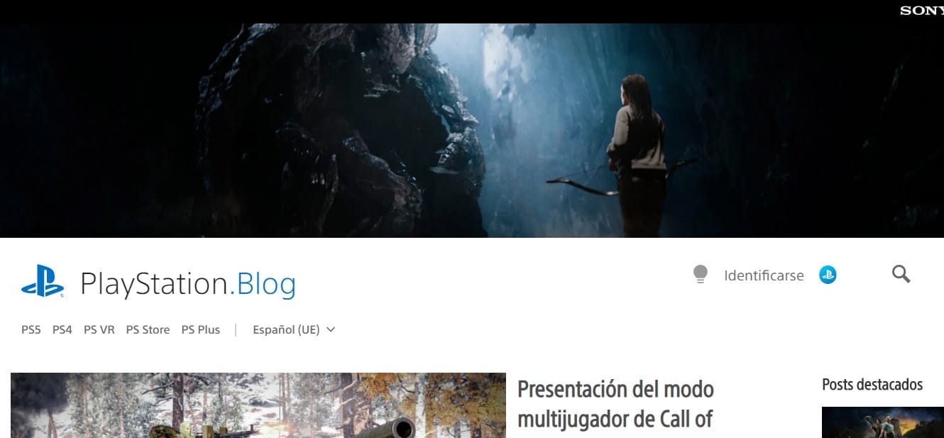 40 grandes marcas que usan WordPress sitio web de playstation
