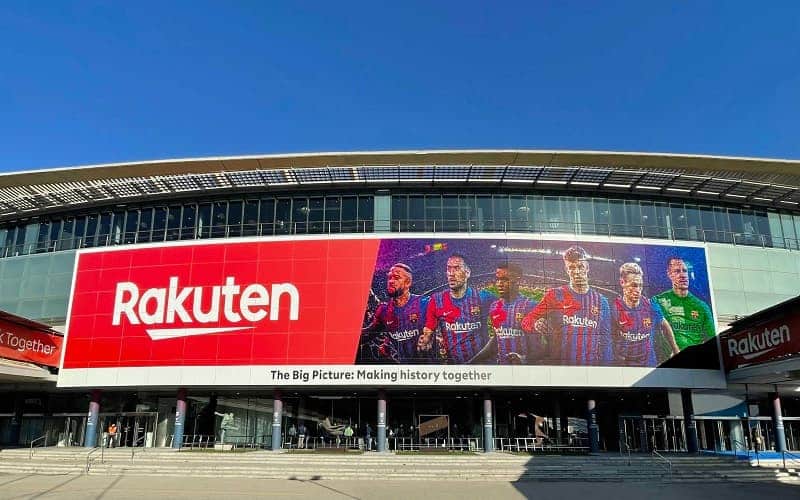 Las 8 Mejores Tiendas Virtuales del Mundo 2025 | Crea Tu E-commerce tienda virtual Rakuten patrocinador del Barcelona