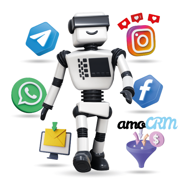 Las mejores prácticas para conectar WhatsApp, CRM y tu sitio web en 2024 Graficos Bot CRM Búho_CRM y Chatbot