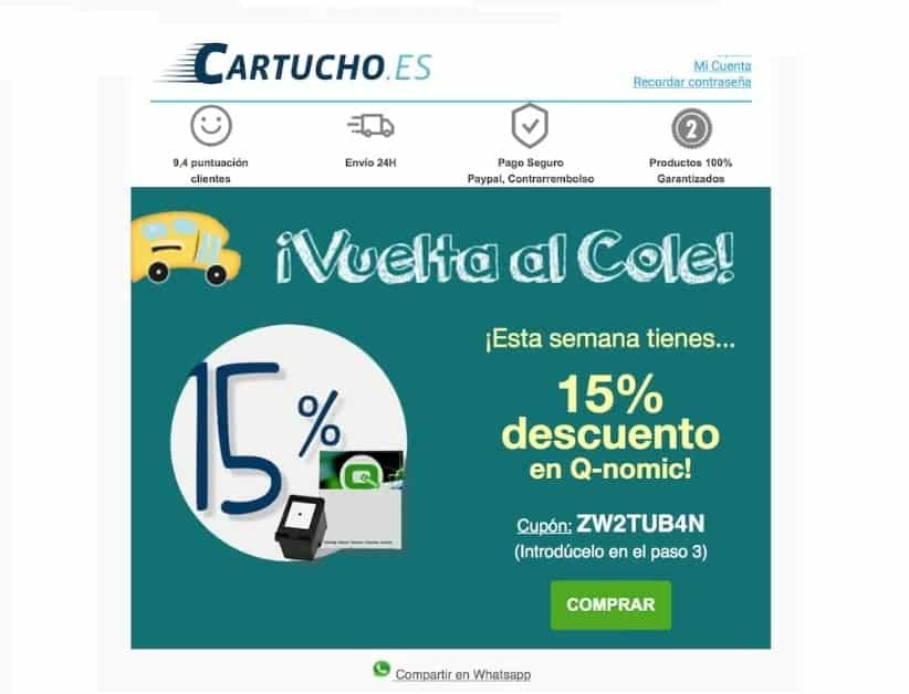 5 Tipos de correo electrónico que te serán útiles correo electrónico promocional
