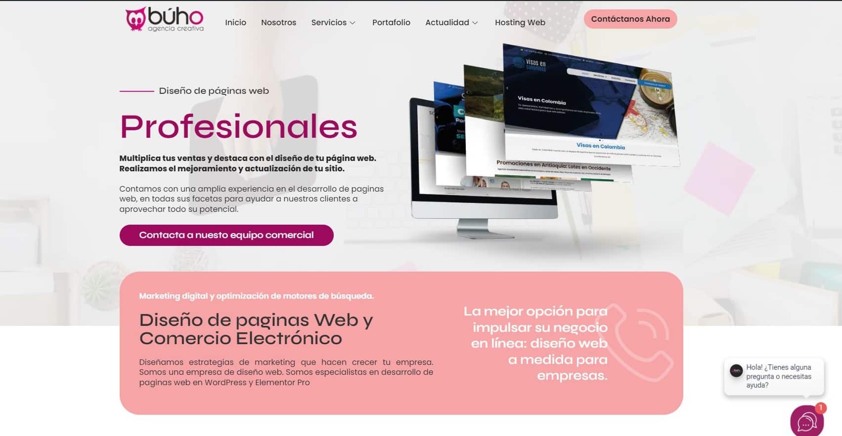 ¿Qué hace una agencia de diseño de páginas web? diseño web miami