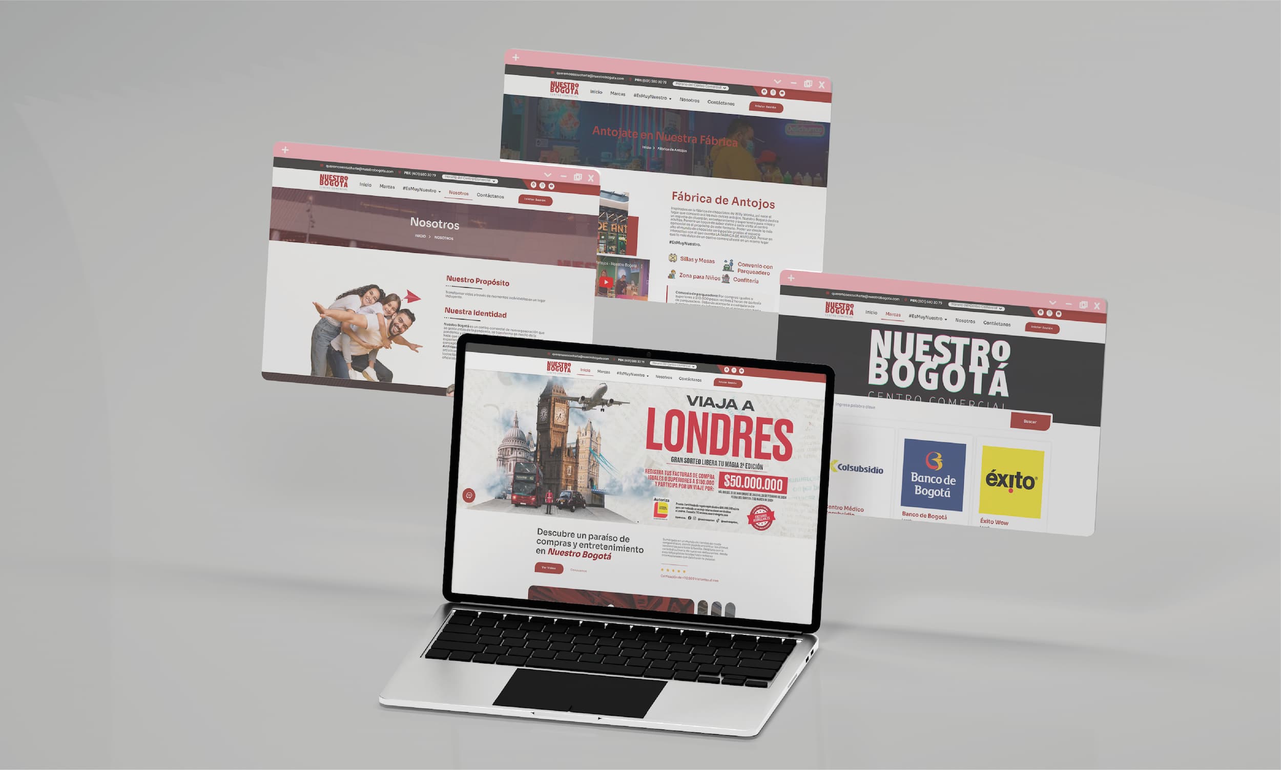 Nuestro Bogotá_.- diseño web responsive