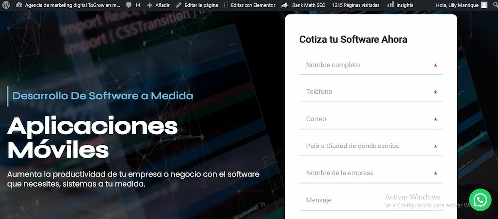6 empresas de desarrollo de software en Colombia Empresa de Software a Medida ToGrow