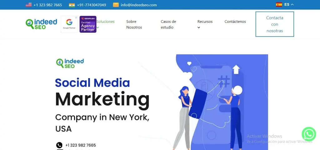 Agencia de Redes Sociales IndeedSEO
