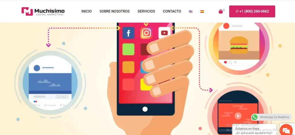 Agencia de Redes Sociales Muchísimo