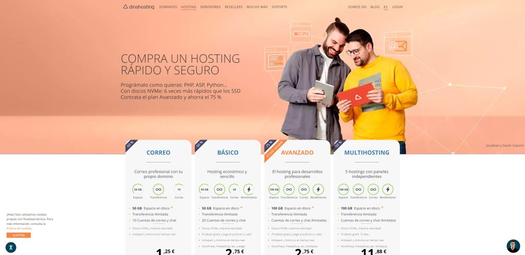 Los 10 Mejores Hosting para WordPress planes para hosting