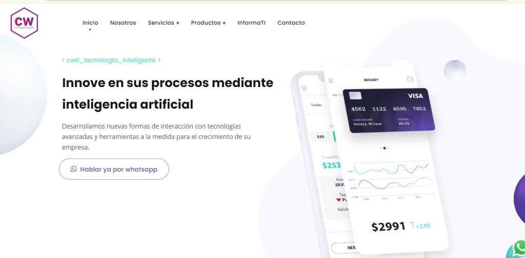 EMPRESA DE SOFTWARE A MEDIDA Cwti
