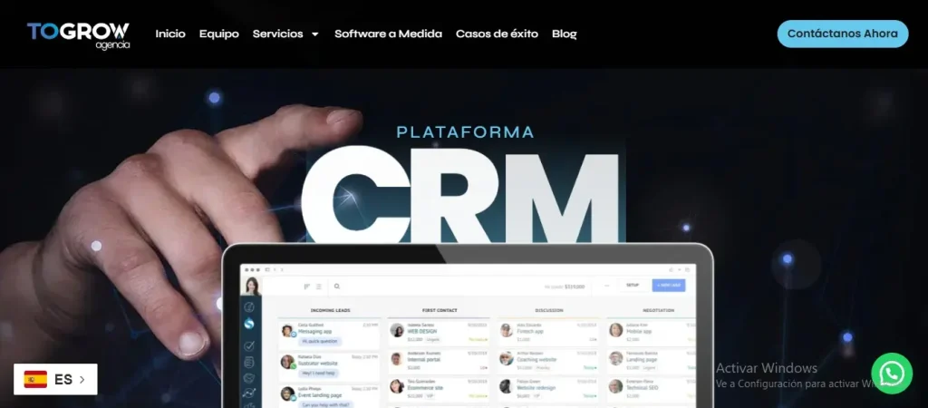 3 mejores agencias CRM en Itagüí, Colombia Agencia CRM ToGrow