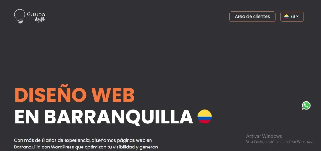 5 mejores agencias de Diseño Web en Barranquilla, Colombia Agencia Gulupa