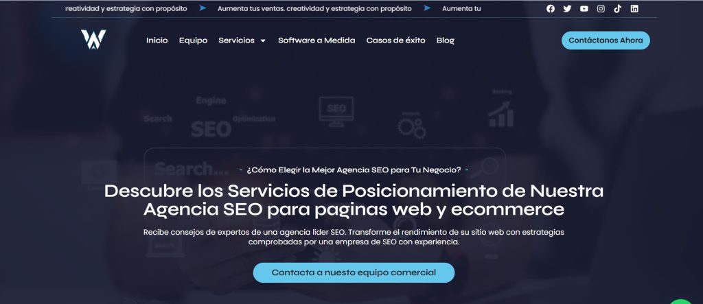 6 mejores agencias seo en Chile agencia seo latinoamerica