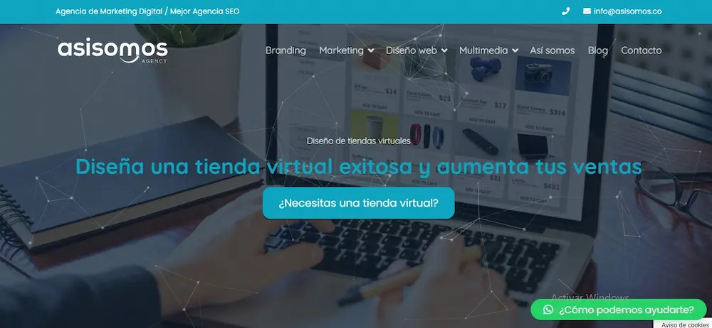 5 mejores agencias de Diseño de Tiendas Virtuales en Latinoamérica Agencia Asísomos