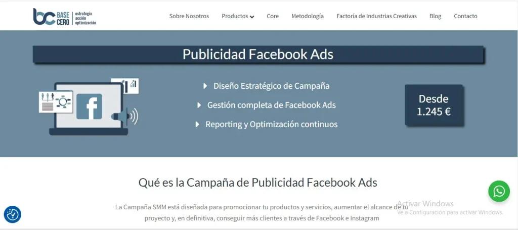 5 mejores agencias de Facebook ADS en Itagüí, Antioquia Agencia Base Cero