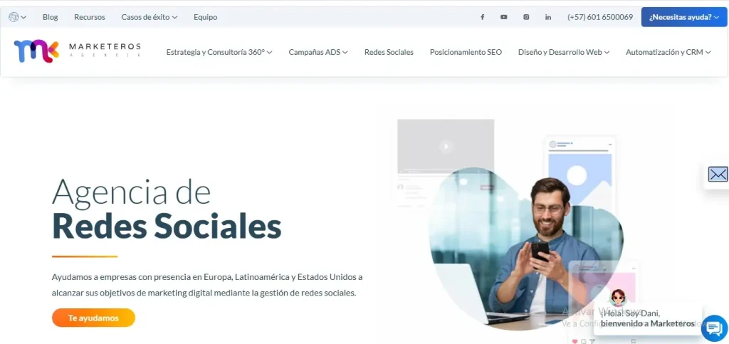 5 mejores agencias Social Media en Perú Agencia Marketeros