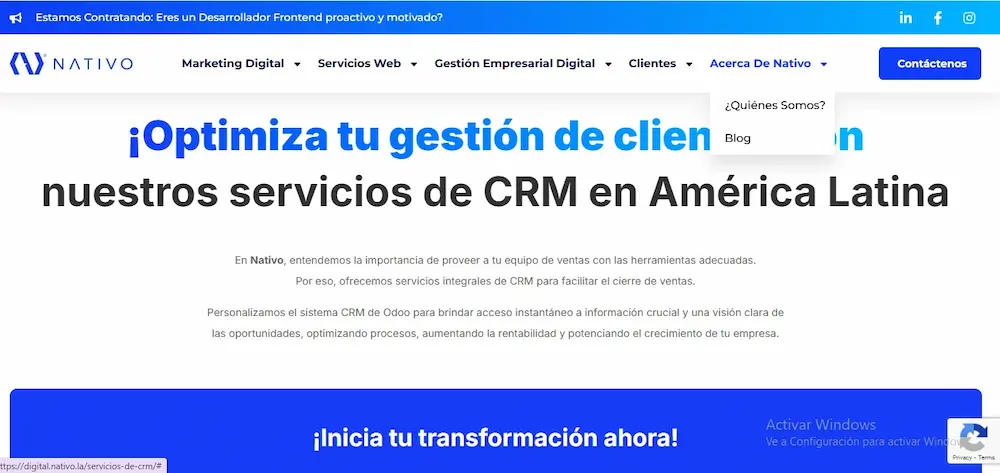 4 mejores agencias CRM en Latinoamérica Agencia Nativo