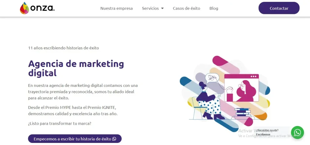 5 mejores agencias Social Media en Perú Agencia Onza