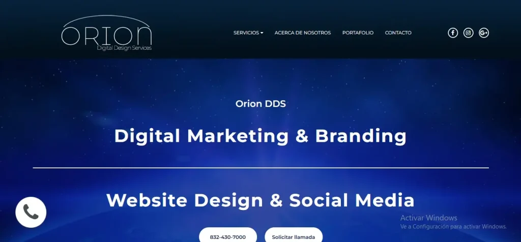 5 mejores empresas de Desarrollo Web en Austin, Texas Agencia Orion DDS