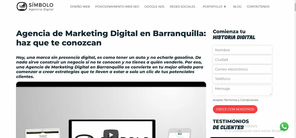 5 mejores agencias Social Media en Barranquilla, Colombia Agencia Símbolo
