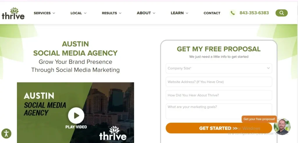 5 mejores agencias de Social Media en Austin, Texas Agencia Social Media Thrive