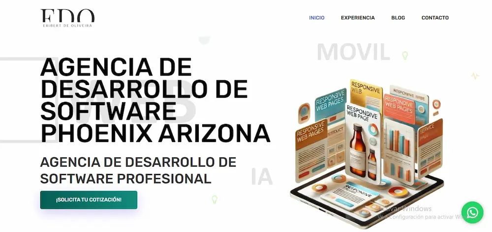 5 mejores empresas de Desarrollo de Software en Phoenix, Arizona Empresa Eribert de Oliveira