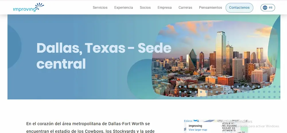 5 mejores empresas de Desarrollo de Software en Dalla, Texas Empresa Improving