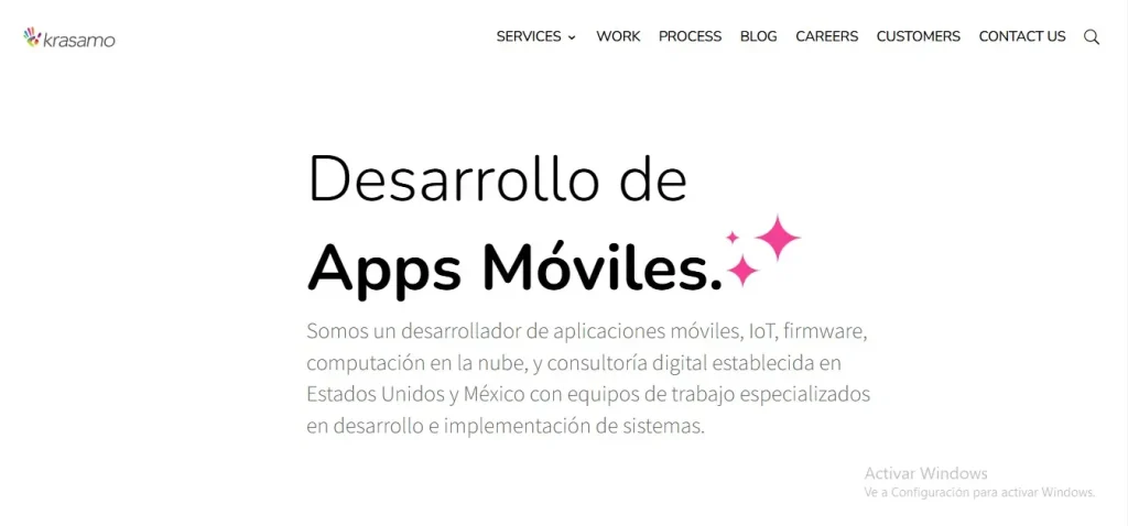 5 mejores empresas de Desarrollo de Software en Dalla, Texas Empresa Krasamo