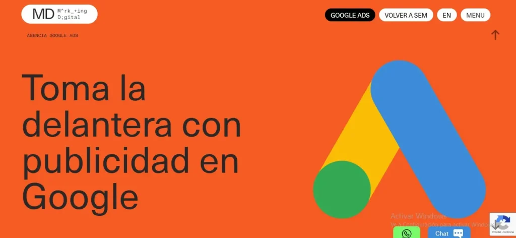 5 mejores agencias de Google ADS en Santiago Agencia MD