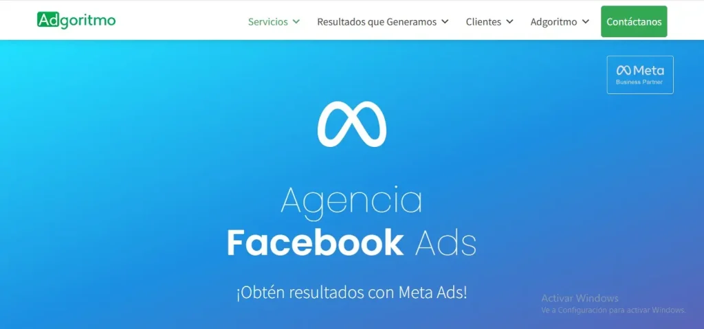 5 mejores empresas de Campañas de meta ADS en Bogotá Empresa Adgoritmo