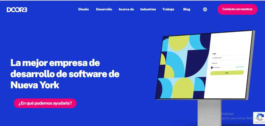 5 mejores empresas de Desarrollo de Software ERP en New York Empresa DOOR3