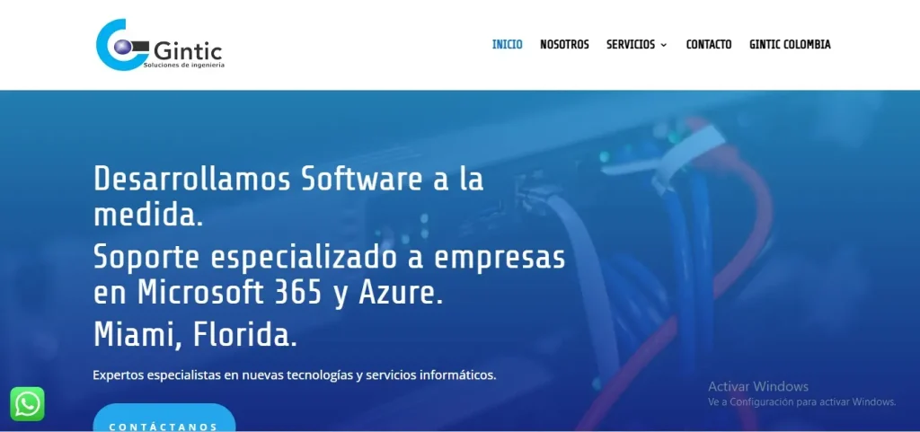 5 mejores empresas de Desarrollo de SW en Miami Empresa Gintic