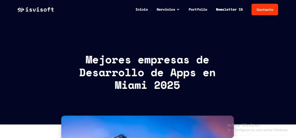 4 mejores empresas de Desarrollo de SW en Orlando Empresa Isvisoft