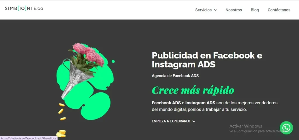 5 mejores empresas de Campañas de meta ADS en Bogotá Empresa Simbionte