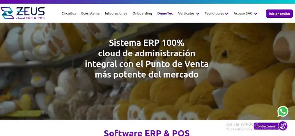 5 mejores empresas de Desarrollo de Software ERP en Estados Unidos Empresa ZEUS