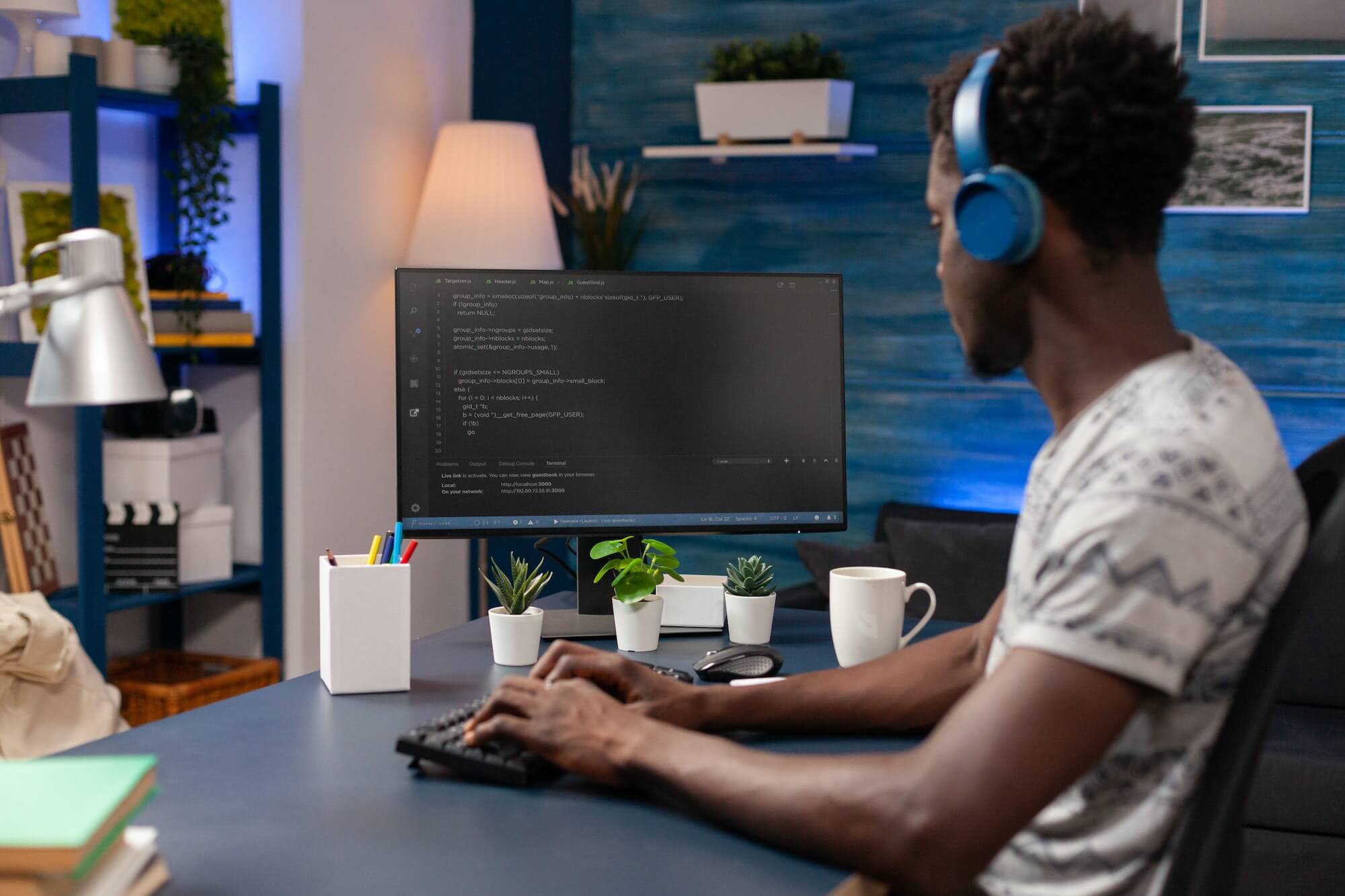 trabajando el código de un software