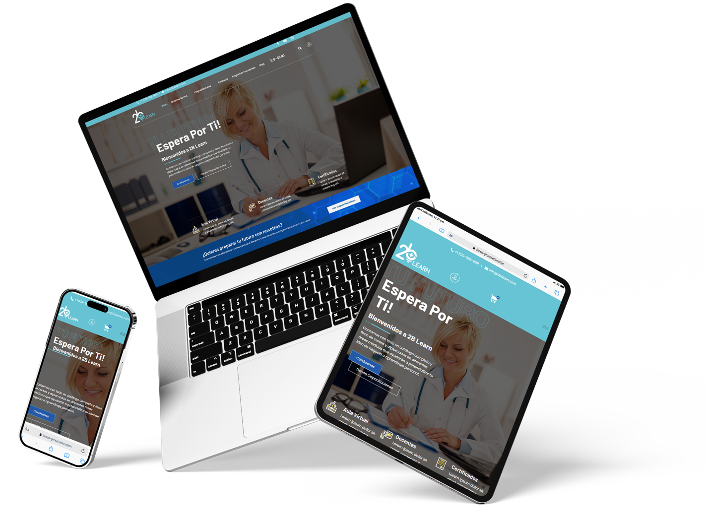 DISEÑO RESPONSIVO PARA LANDING PAGE