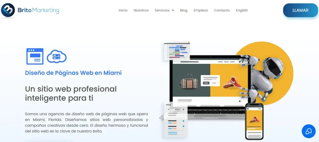 Top 6 agencias Diseño Web Miami Agencia Brito Marketing