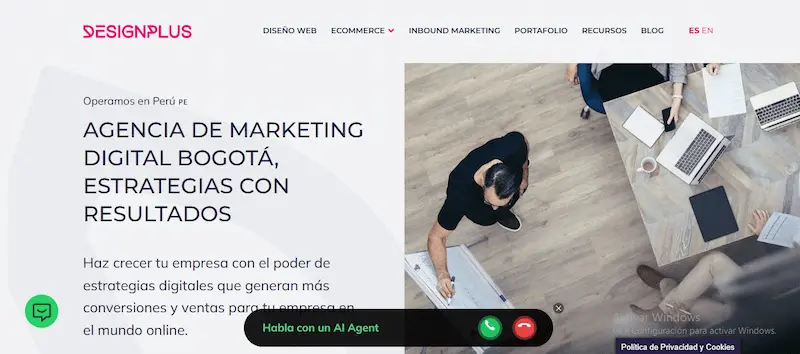 Top 8 agencias de marketing digital Bogotá Agencia DesignPlus