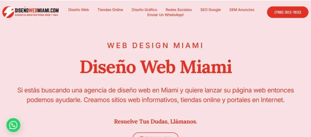 Top 6 agencias Diseño Web Miami Agencia Diseño Web Miami
