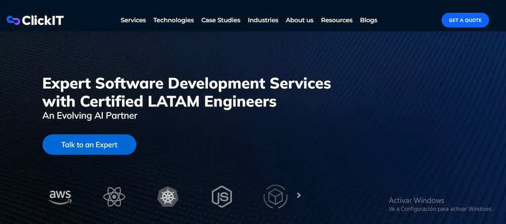 Top 6 Empresas de Software Los Ángeles Empresa ClickIT Smart Technologies