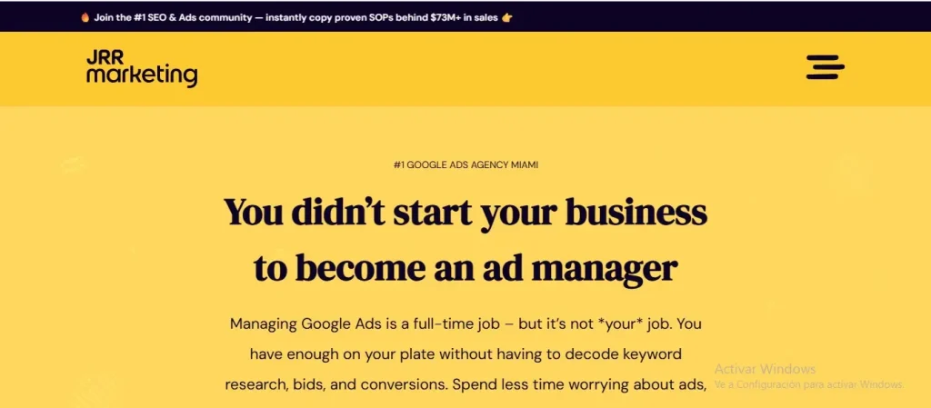 Top 6 Agencias Google ADS Miami Josiah Roche