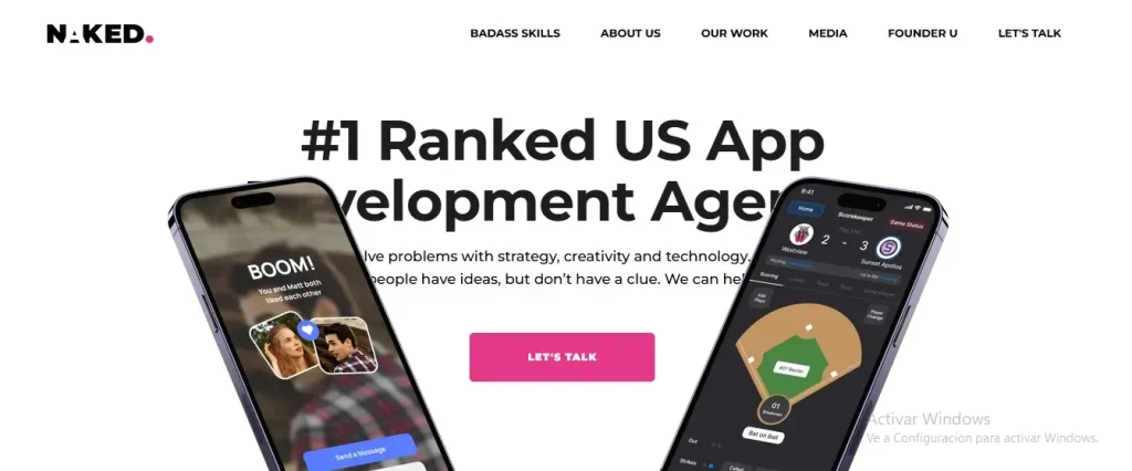 Top 6 Empresas de Software Los Ángeles Naked Development